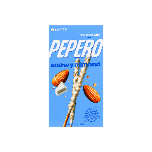 Lotte Pepero Snowy Almond (Korea)