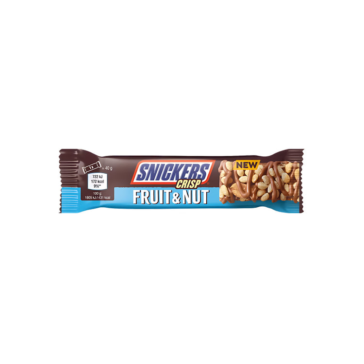 Mars Snickers Crisp Fruit and Nut (United Kingdom)