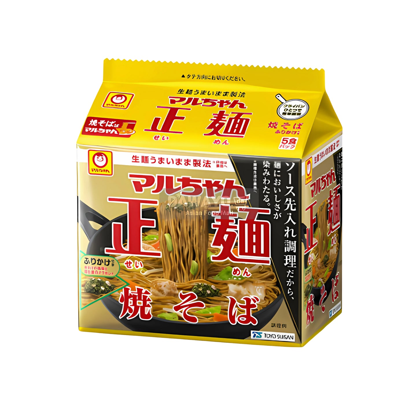Maruchan Seimen Sauce Yakisoba 5-Pack (Japan)
