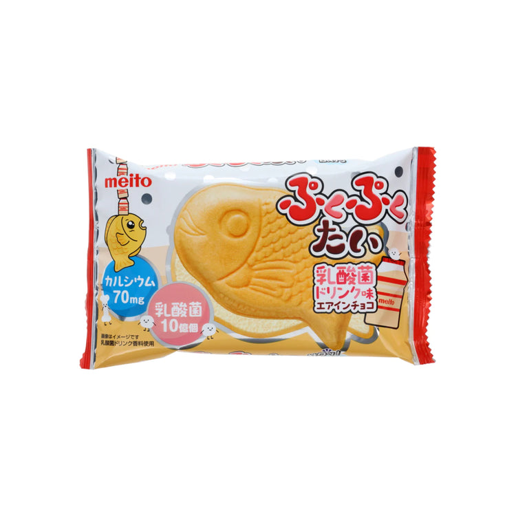 Meito Taiyaki Wafer Cracker with Yogurt Cream Filling (Japan)