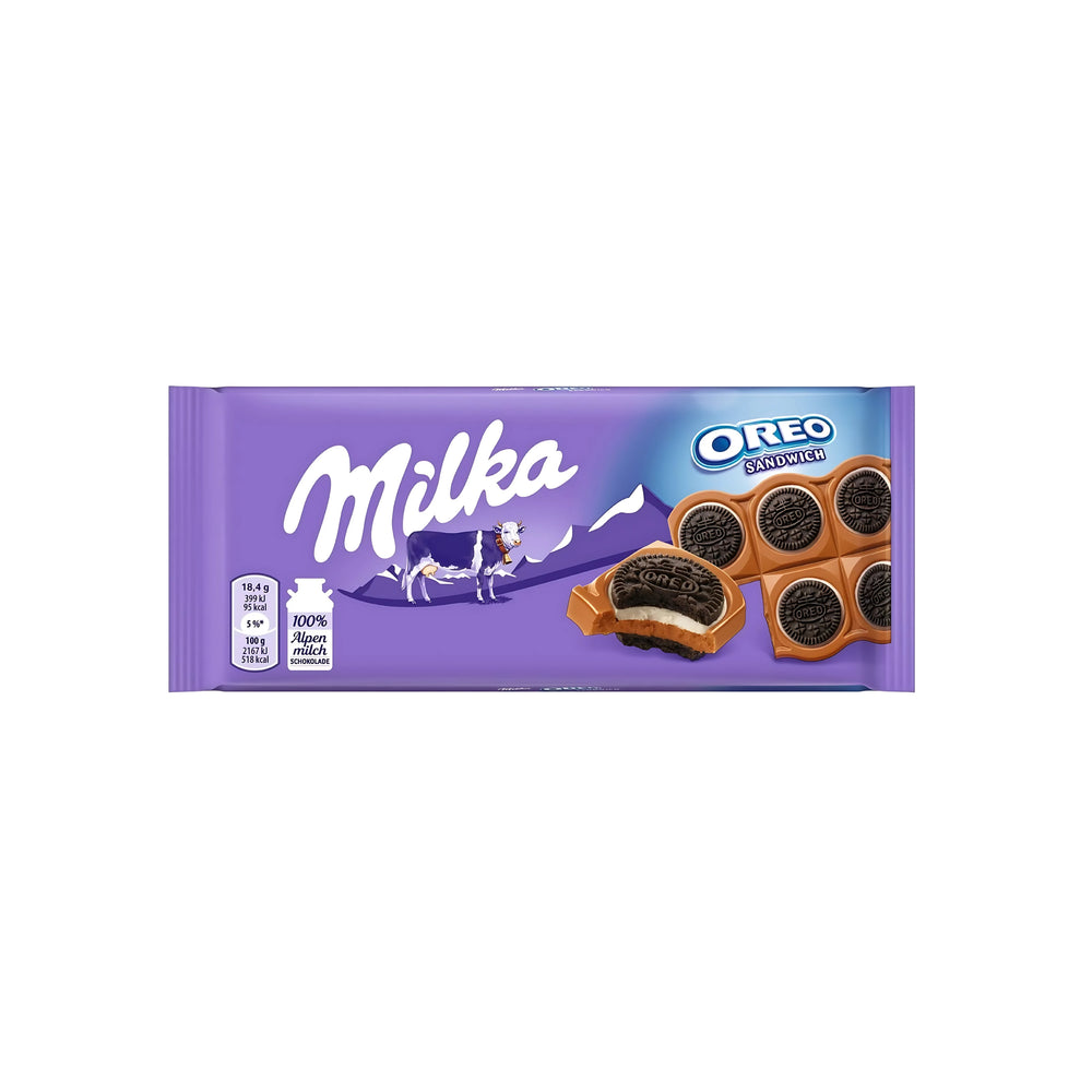 Milka Oreo Sandwich Chocolate Bar (Germany)