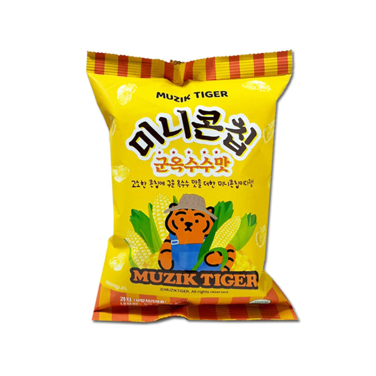 Muzik Tiger Mini Corn Chip Roasted Corn (Korea)