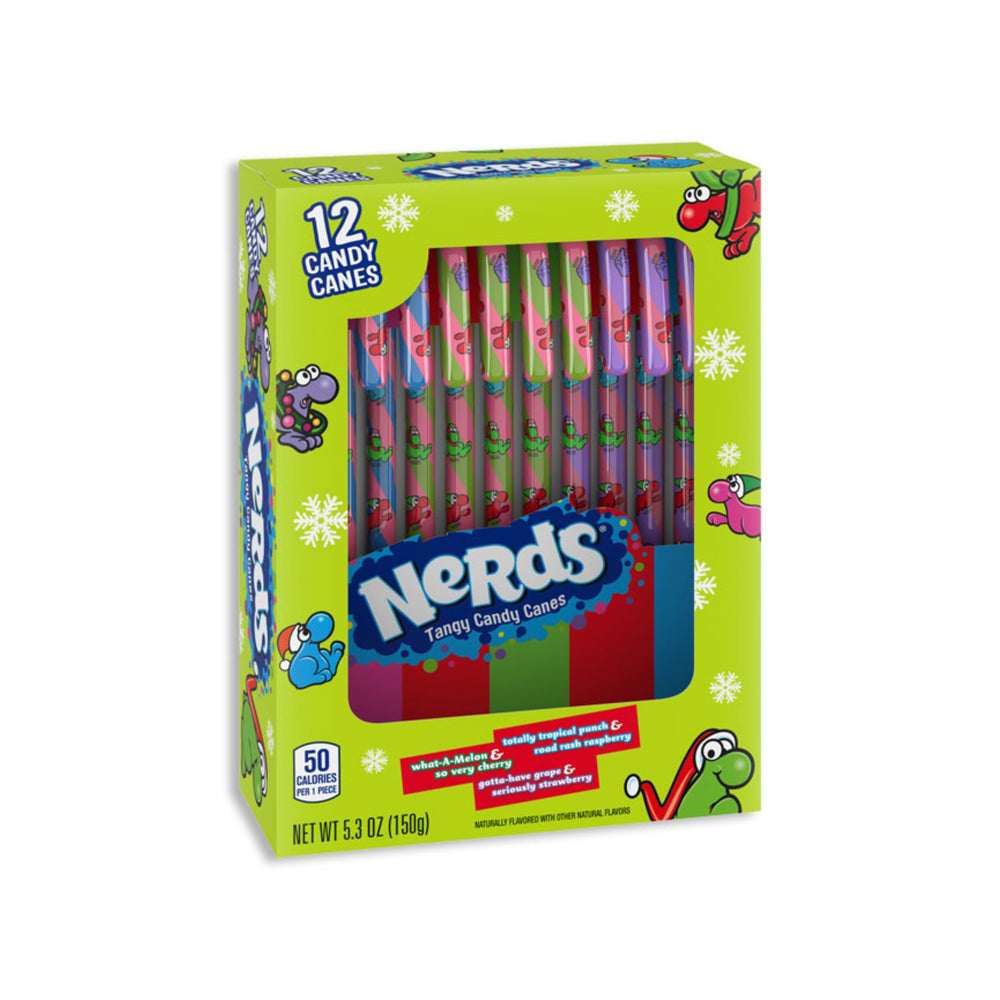 Nerds Candy Canes 12 Count (US)