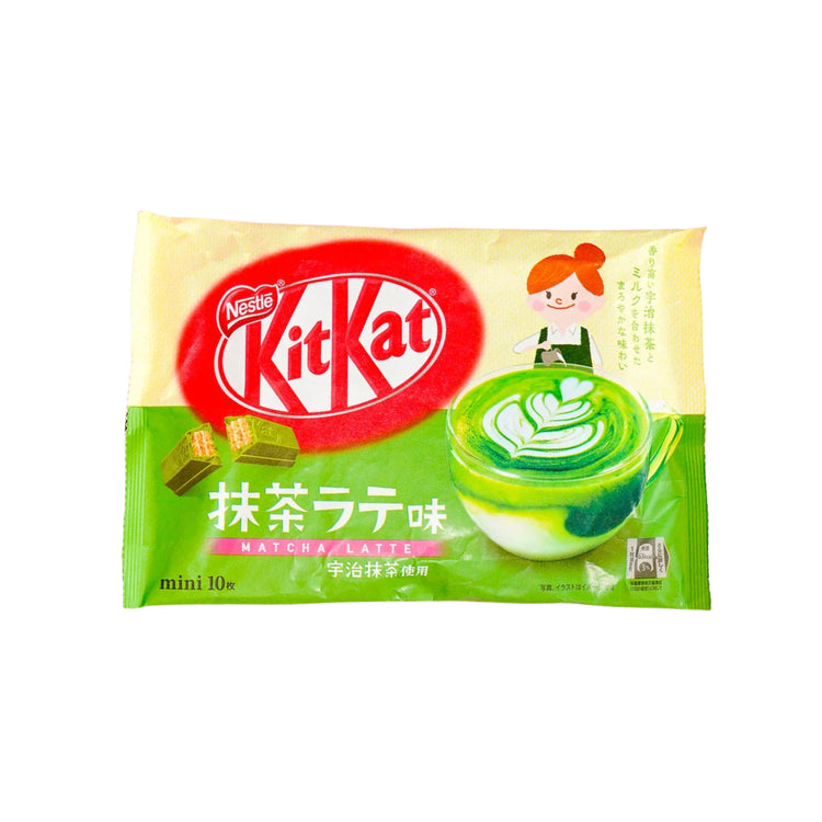 Nestle Kit Kat Matcha Latte Biscuits in Chocolate (Japan)