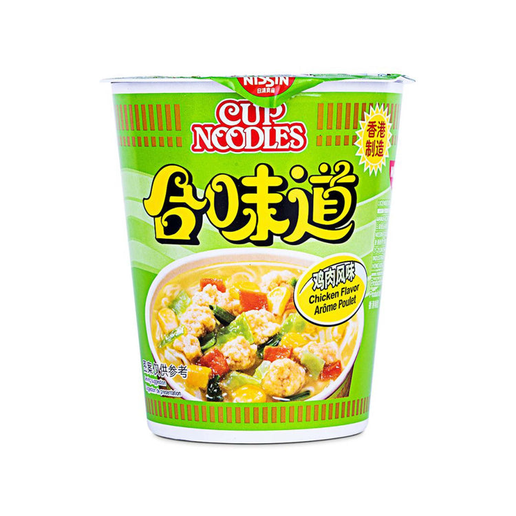 Nissin Cup Noodle Chicken Flavor (Hong Kong)