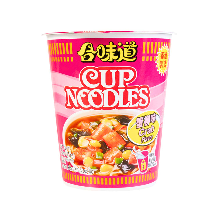 Nissin Cup Noodle Crab Flavor (Hong Kong)
