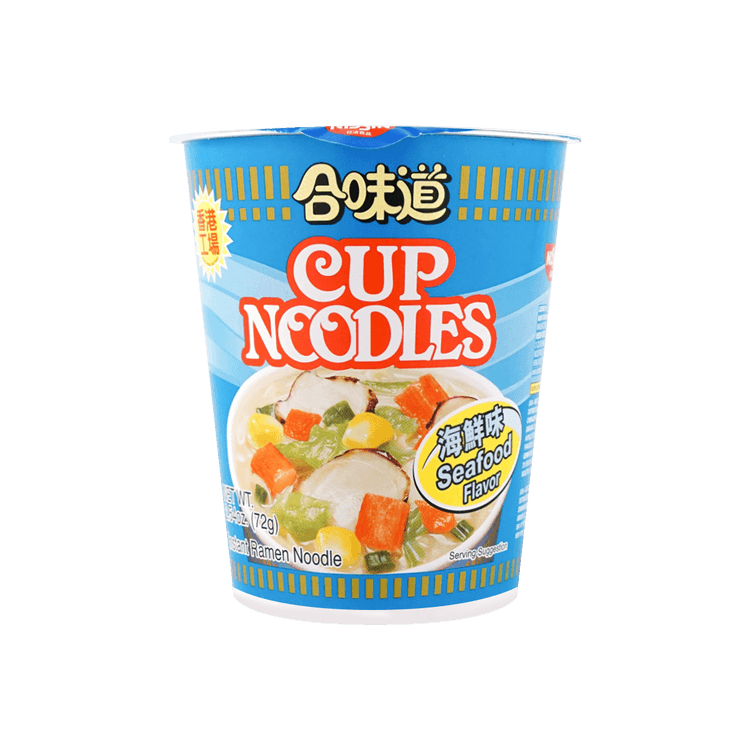 Nissin Cup Noodle Seafood Flavor (Hong Kong)