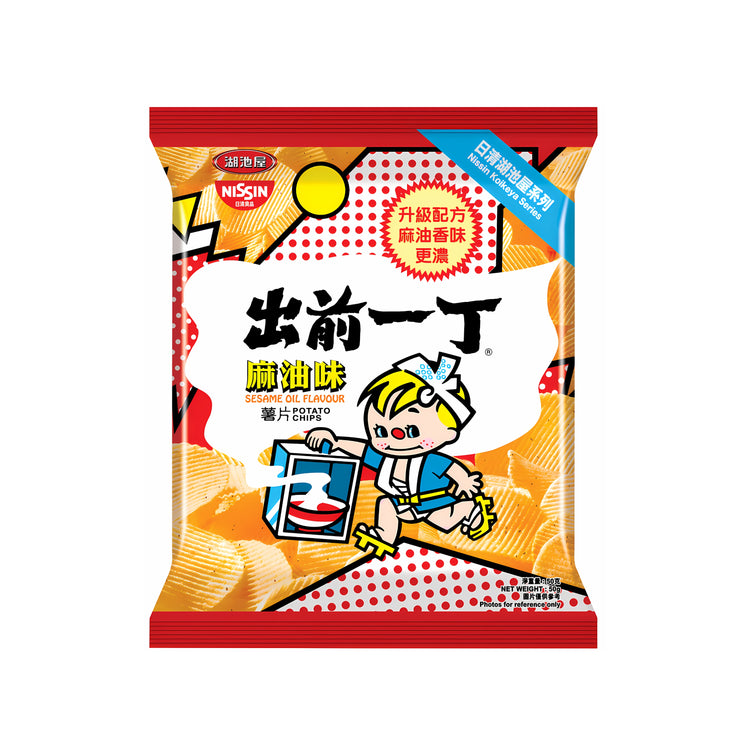 Nissin Demae Iccho Potato Chips Sesame Oil Flavour (Hong Kong)