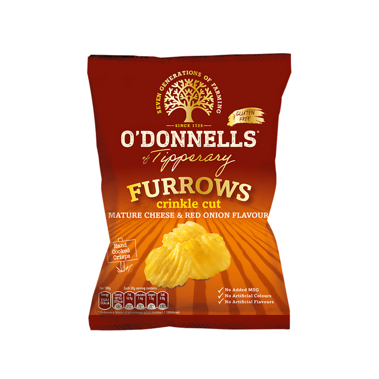 O'Donnells Furrows Cheese & Onion (Ireland)