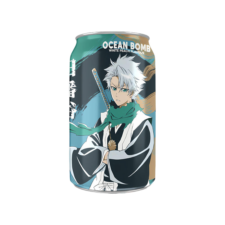 Ocean Bomb Bleach Sparkling Water White Peach Flavor (Taiwan)