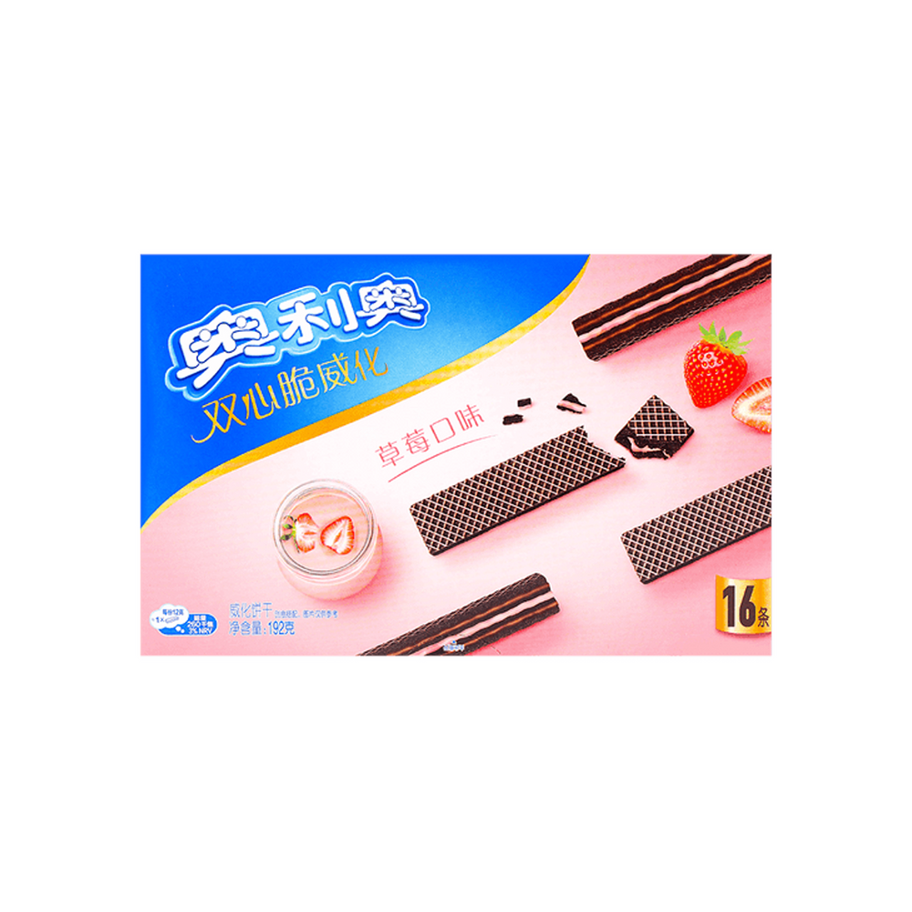 Oreo Strawberry Flavor Wafers (China)
