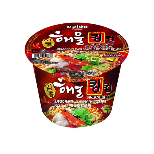 Paldo Seafood Flavor Noodle Soup Bowl (Korea)