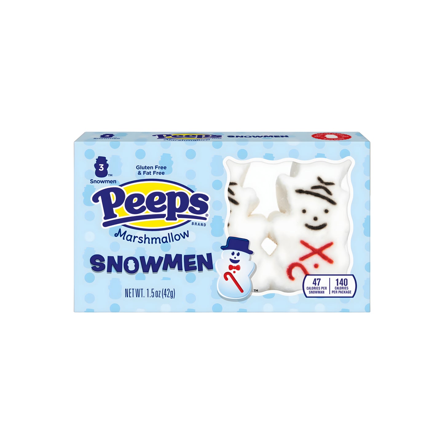 Peeps Snowman 3-piece (USA)