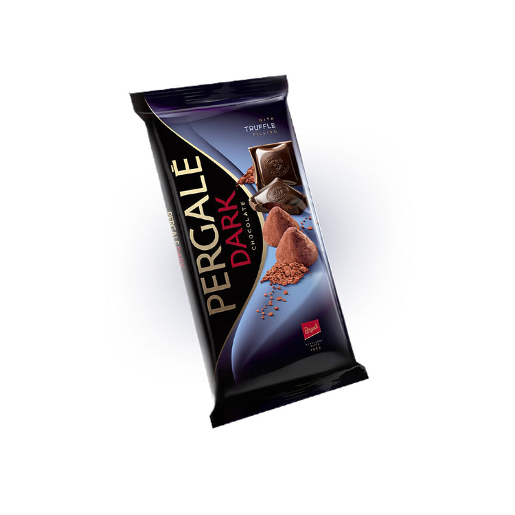 Pergale Dark Chocolate with Truffles Filling (Lithuania)