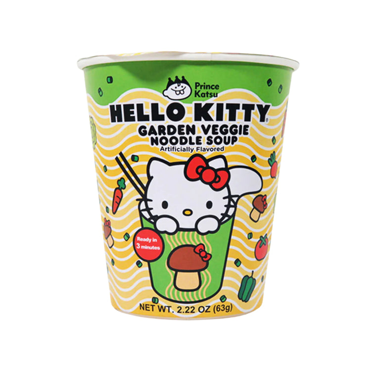 Prince Katsu Hello Kitty Garden Veggie Noodle Soup (Taiwan)