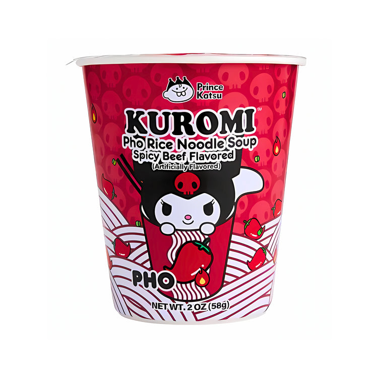 Prince Katsu Kuromi Pho Rice Noodle Soup Spicy Beef Flavor (Taiwan)