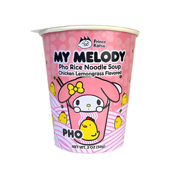 Prince Katsu My Melody Pho Rice Noodle Soup Chicken Lemongrass Flavor (Taiwan)
