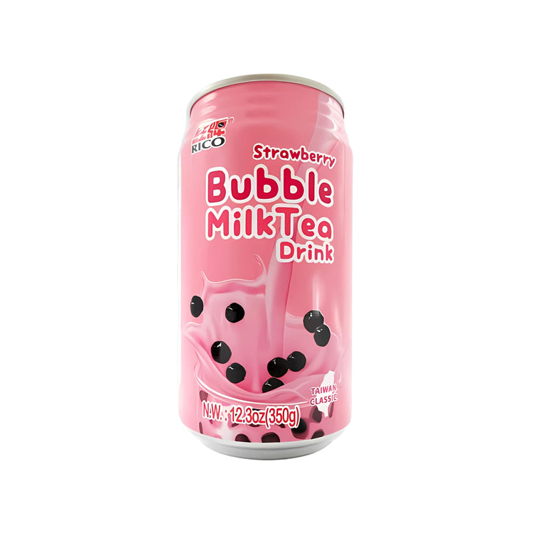 Rico Strawberry Bubble Milk Tea (Taiwan)