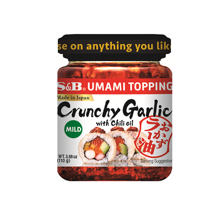 SB Umami Topping Crunchy Garlic Topping 3.88oz (Japan)