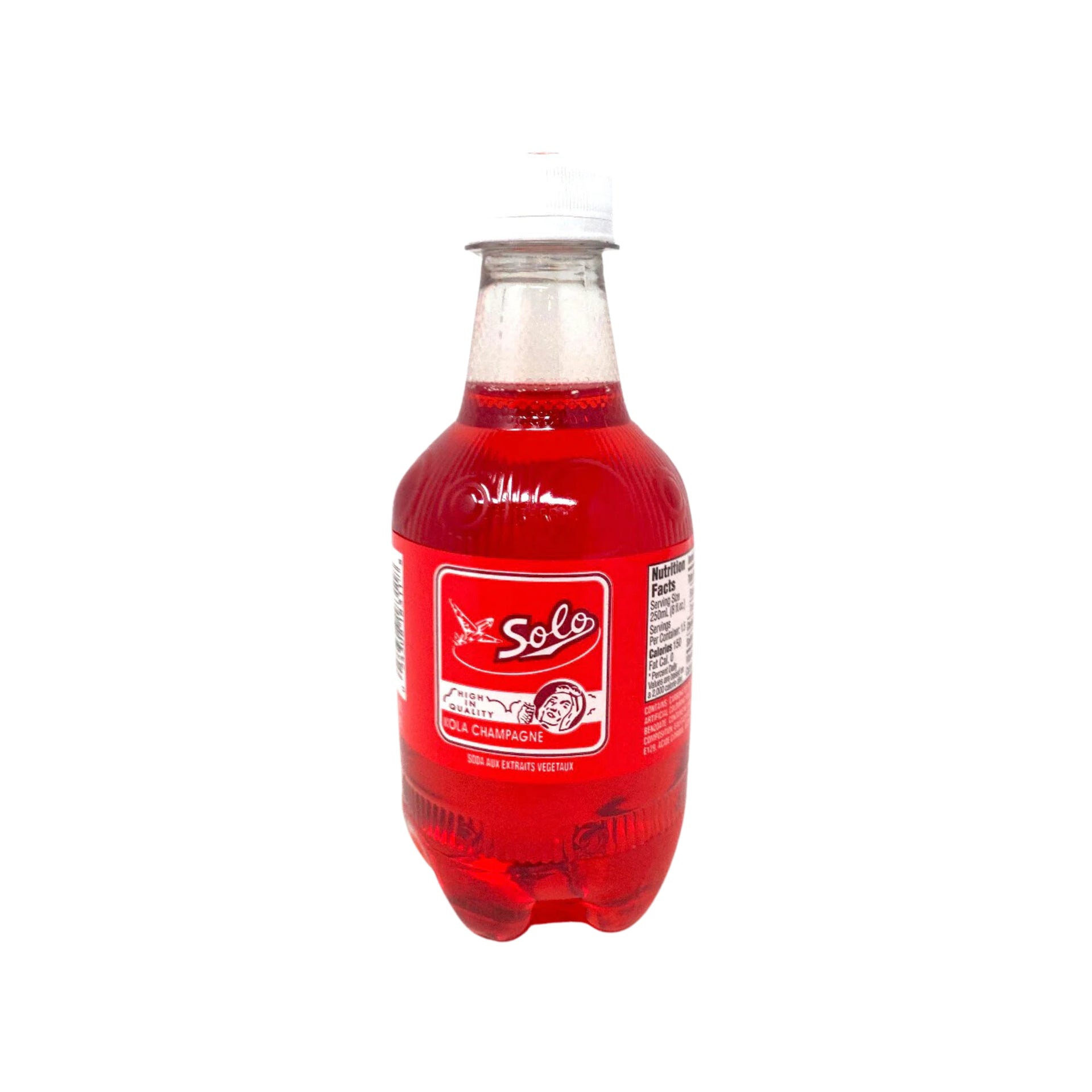 Solo Soda Raspberry Solo Kola Champagne Soda (Jamaica)