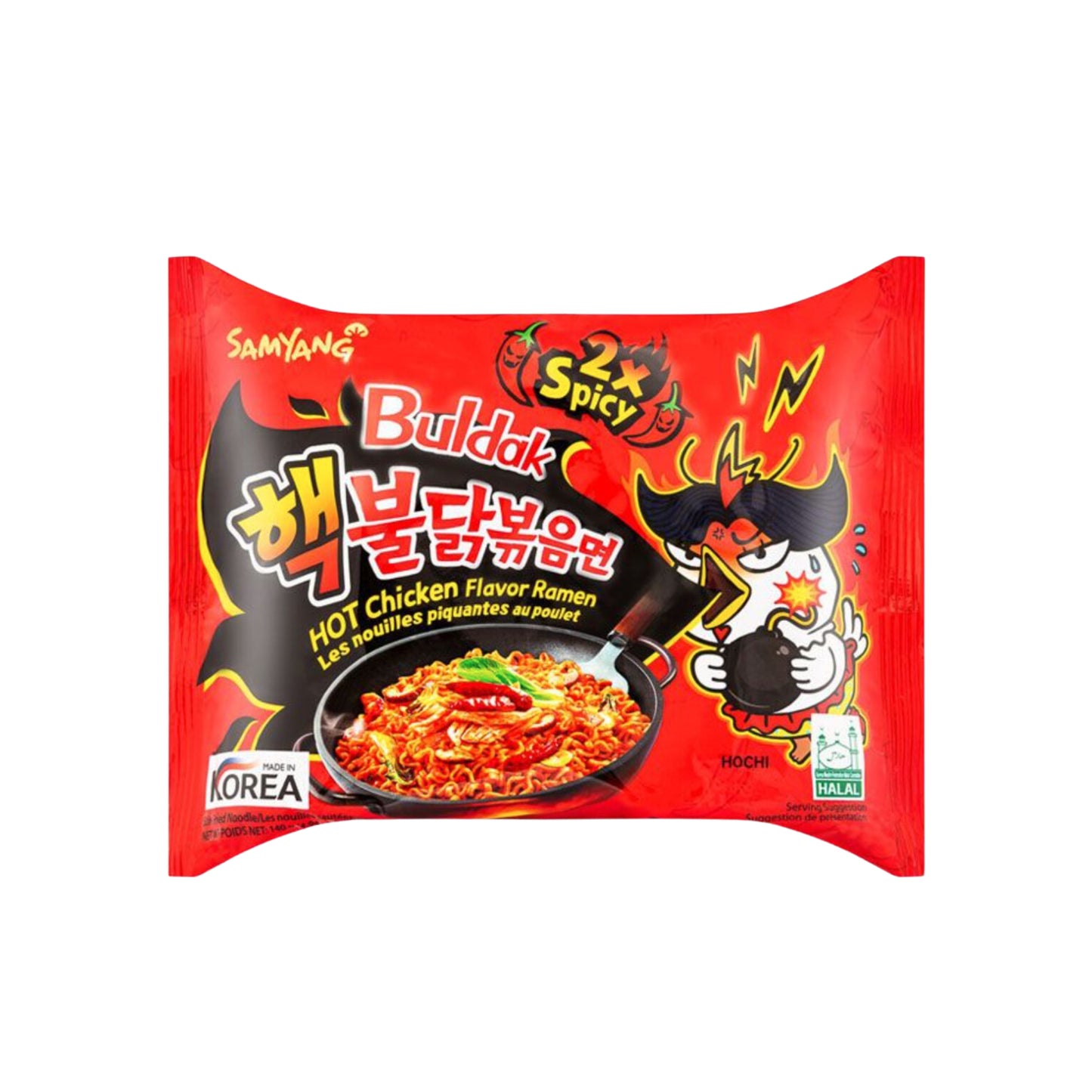 Samyang Buldak 2x Hot Chicken Ramen (Korea)