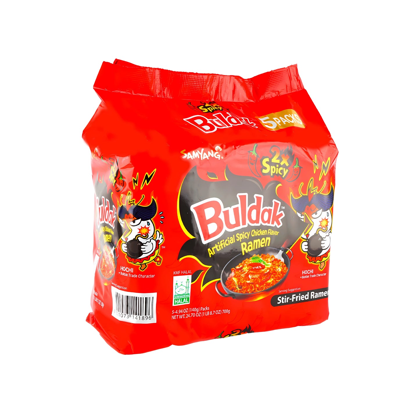 Samyang Buldak 2x Hot Chicken Ramen (5 Packs) (Korea)