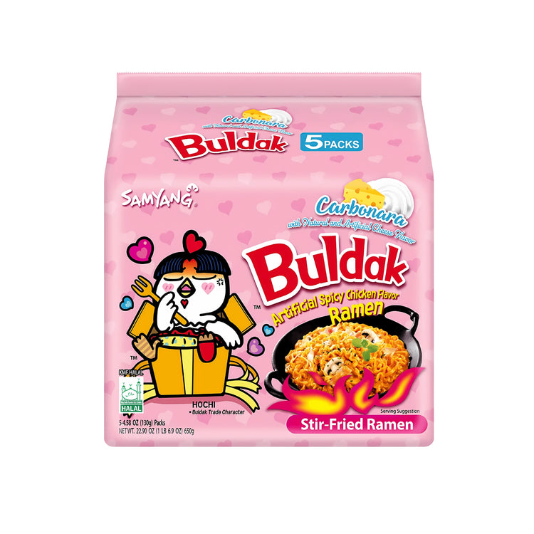 Samyang Buldak Carbonara (5 Packs) (Korea)