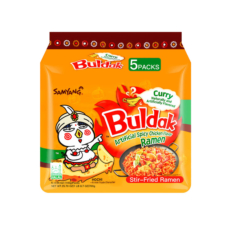 Samyang Buldak Curry Ramen (5 Packs) (Korea)