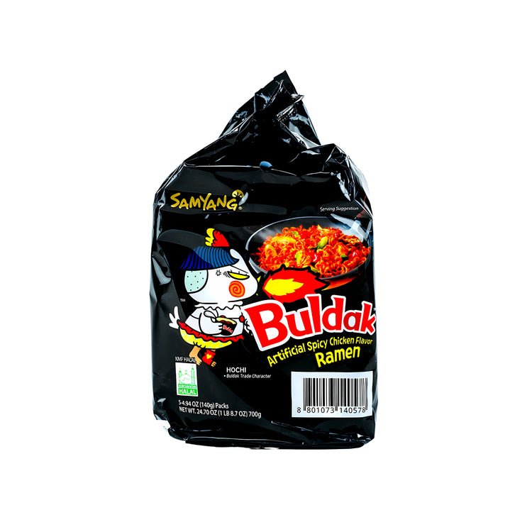 Samyang Buldak Hot Chicken Ramen (5 Packs)(Korea)