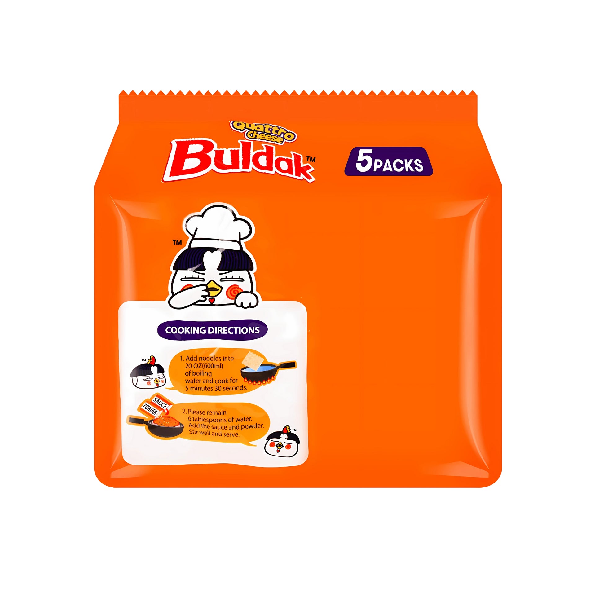 Samyang Buldak Quattro Cheese Ramen 5 Packs Korea samyang-buldak-quattro-cheese-ramen-5-packs-korea