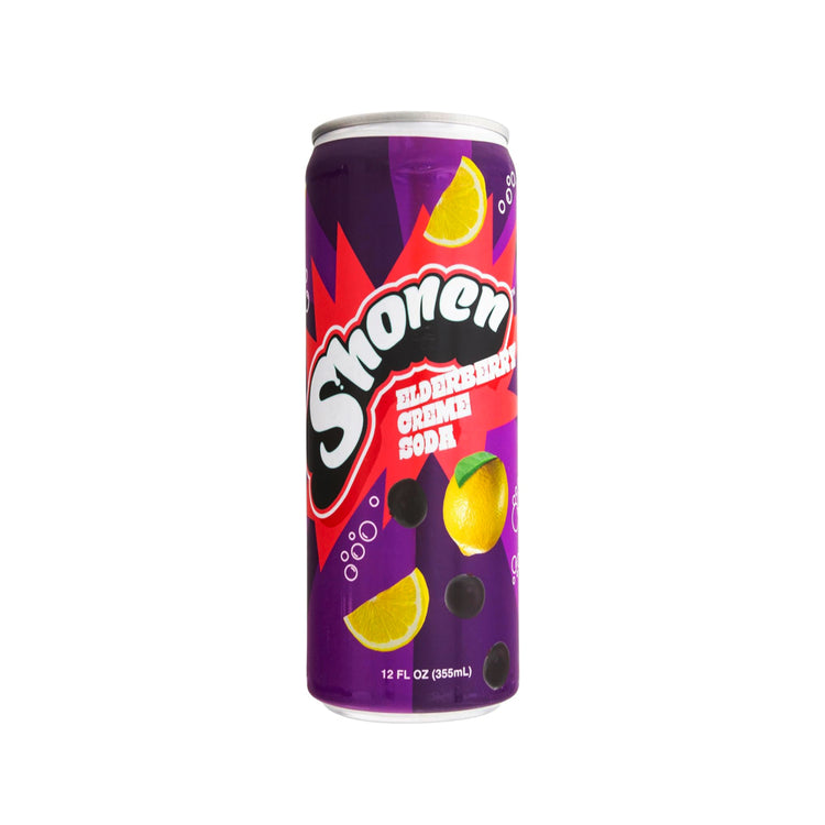 Shonen Elderberry Creme Soda (12oz)(US)