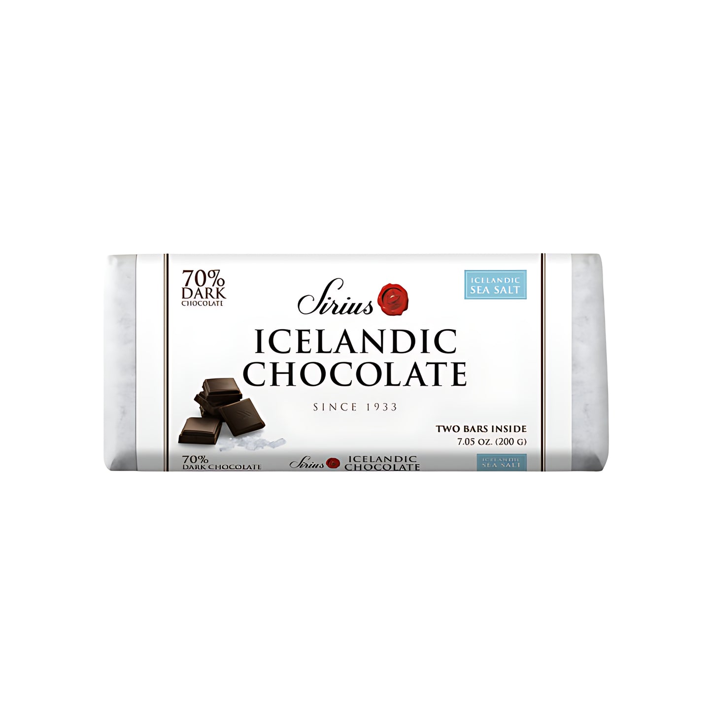 Sirius 70% Dark Chocolate Icelandic Sea Salt (Iceland)
