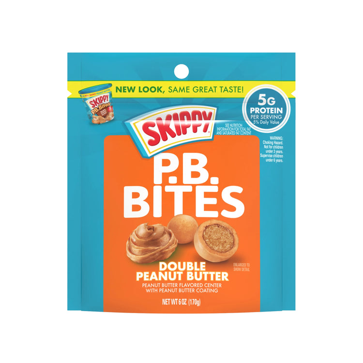 Skippy Peanut Butter Bites Double Peanut Butter (6oz)(USA)