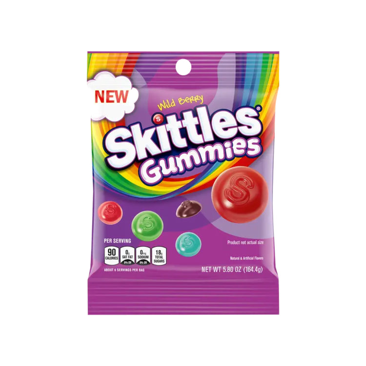 Skittles Gummies Wild Berry (US)