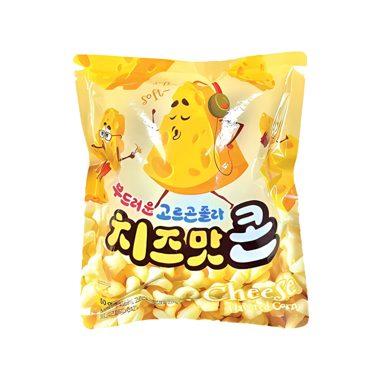 Smile Food Soft Cheese Corn Snack (Korea)