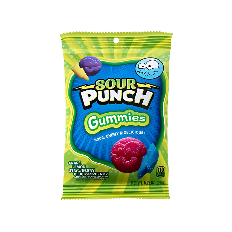 Sour Punch Gummies Bag (USA)