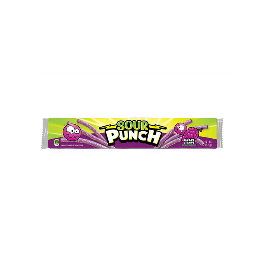 Sour Punch Straws Grape (USA)