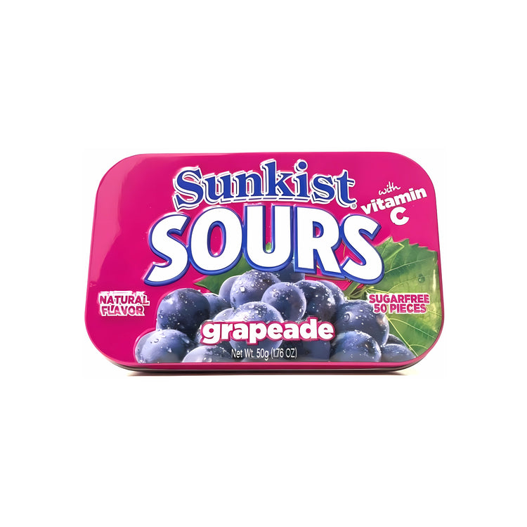 Sunkist Sours Tin Grapeade (Canada)