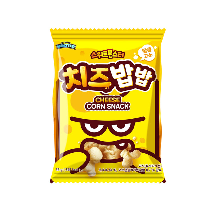 Sweet Monster Cheese Corn Snack (Korea)