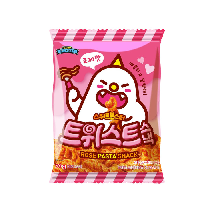 Sweet Monster Rose Pasta Snack (Korea)
