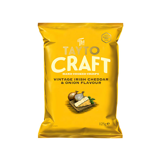 Tayto Craft Vintage Cheddar & Onion (4.4oz)(Ireland)