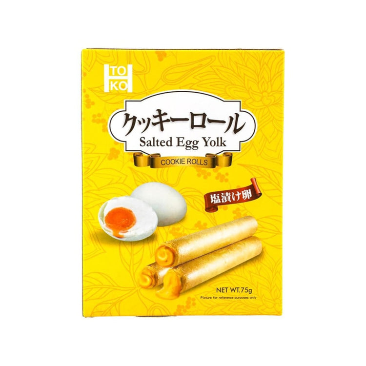 Toko Salted Egg Yolk Cookie Rolls (Japan)