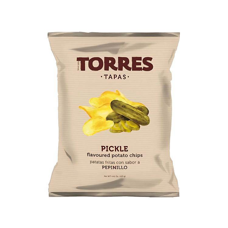 Torres Premium Potato Chips Pickles Flavoured (Spain)