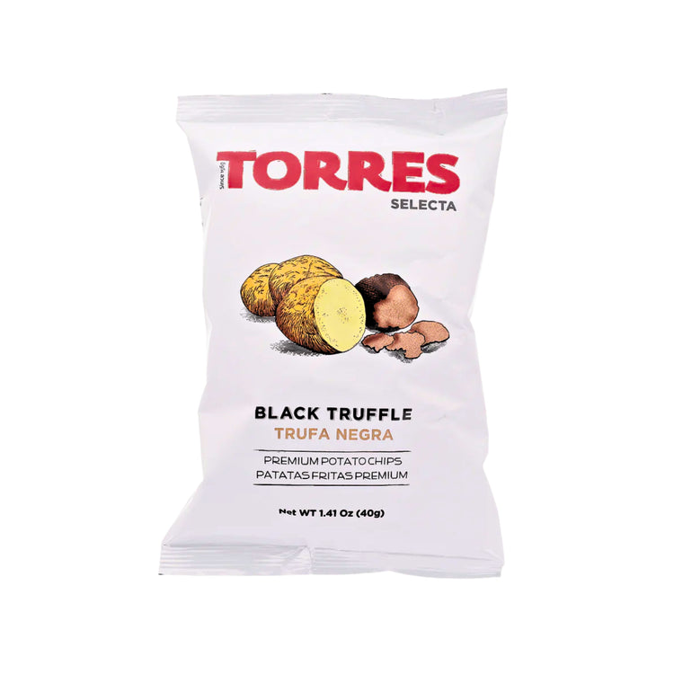 Torres Selecta Potato Chips Black Truffle (Spain)
