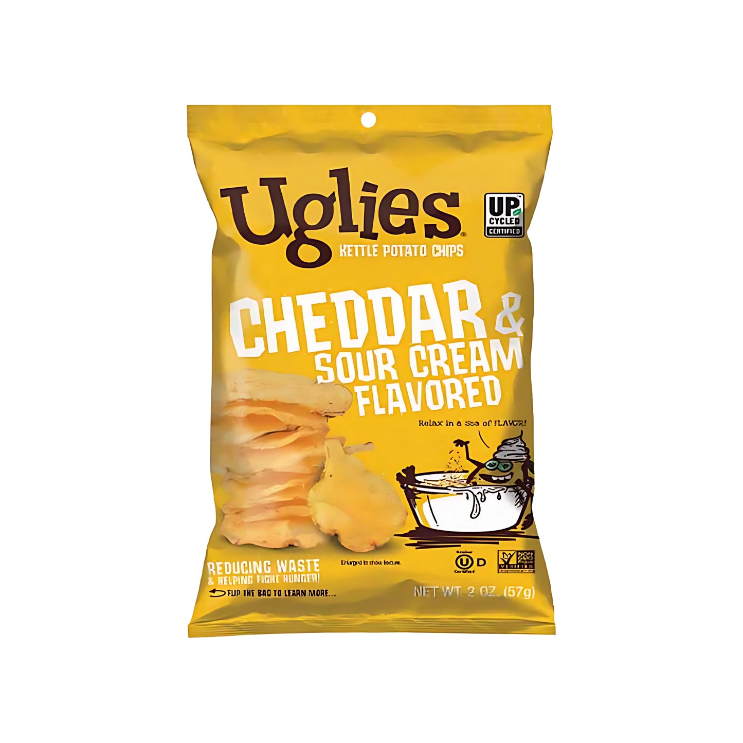 Uglies Kettle Chips Cheddar & Sour Cream (USA)