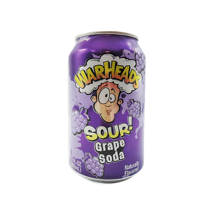 Warheads Soda Can Grape (US)