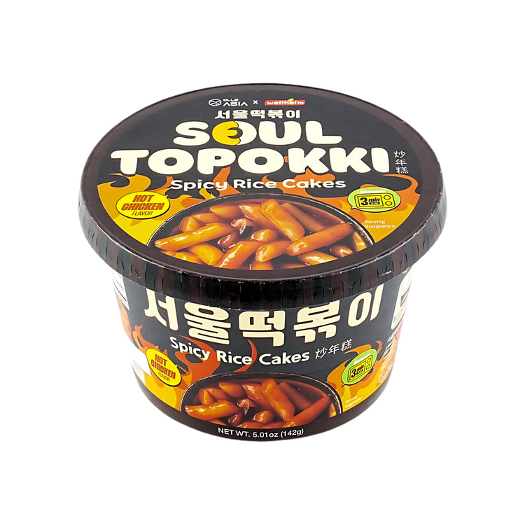 Wellheim Seoul Topokki Hot Chicken Flavor 5.01 oz (Korea)