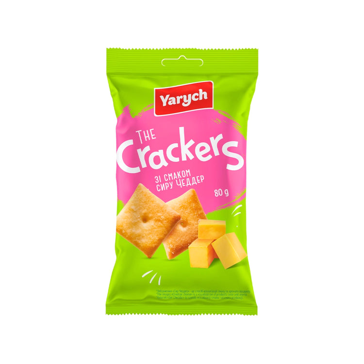 Yarych Crackers Cheddar Cheese (Ukraine)