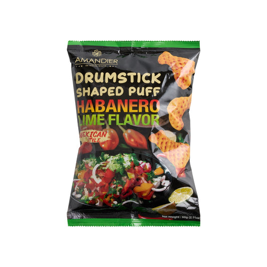 Amandier Drumstick Shaped Puff Habanero Lime Flavor (Taiwan)
