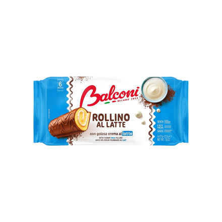 Balconi Rollino Latte Mini Cakes 6-Pack (Italy)